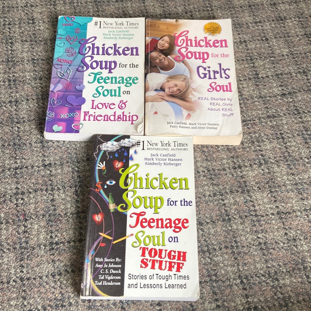 Chicken Soup for the Teenage Soul and Girl’s Soul Set of 3